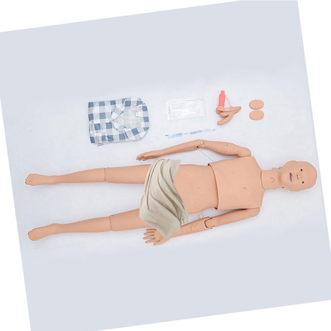 Amazon.co.jp: 看護実習モデル人形 看護患者用マネキン 看護 人形 高齢